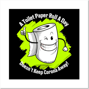 A Toilet Paper Roll a Day Posters and Art